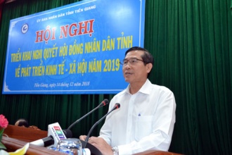 UBND tỉnh tổ chức Hội nghị triển khai Nghị quyết Hội đồng nhân dân tỉnh về phát triển kinh tế - xã hội năm 2019